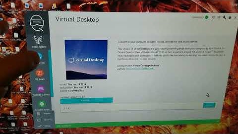 Virtual desktop vr mode now on Sidequest