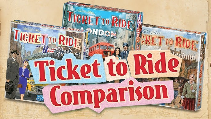 Ticket to Ride Amsterdam e Ticket to Ride New York - Balena Ludens
