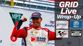 Team Penske 12 Finish | NASCAR at Dover | MotoGP & Formula E | GRID Live WrapUp