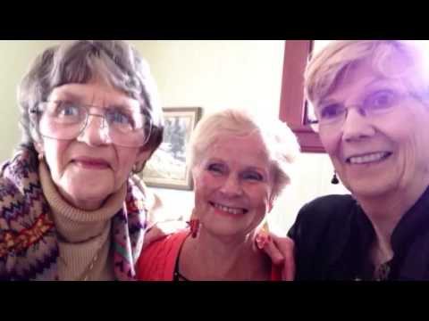 3 Old Ladies & an iPad Selfie! - YouTube