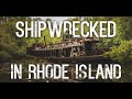 Abandoned shipwreck graveyard  green jacket shoal  rhode island