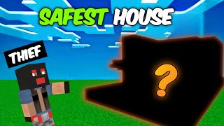 MINECRAFT SAFEST HOUSE ?