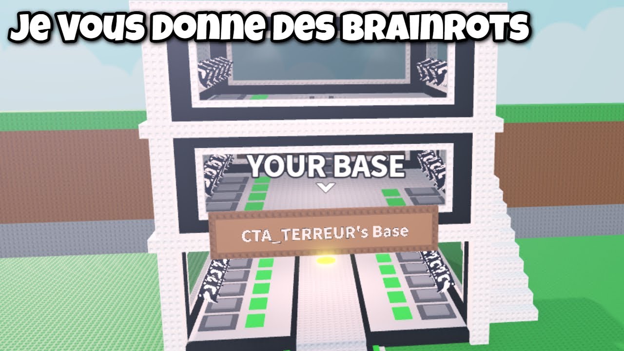 🔴 LIVE 😍 JE VOUS DONNE DES BRAINROTS (J'ai Acheté Une Base XXL de Lucky Block SECRET) ! 🔴