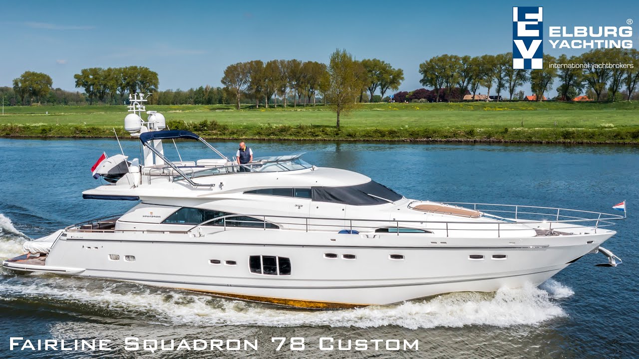 Fairline Squadron 78 Custom - CVO