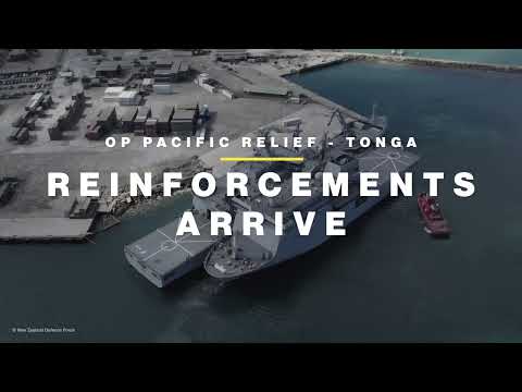 New Zealand Defence Force: Tonga response - Reinforcements arrive