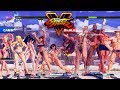 Street Fighter V AE Chun Li/Sakura/Ibuki/Kolin/Cammy vs Dhalsim/G/Sagat/M.Bison/Guile PC Mod