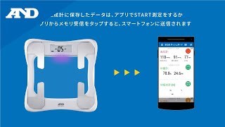 [Japanese] How to use “A&D UC-421BLE” Body Composition Analyzer with "A&D Connect Smart"