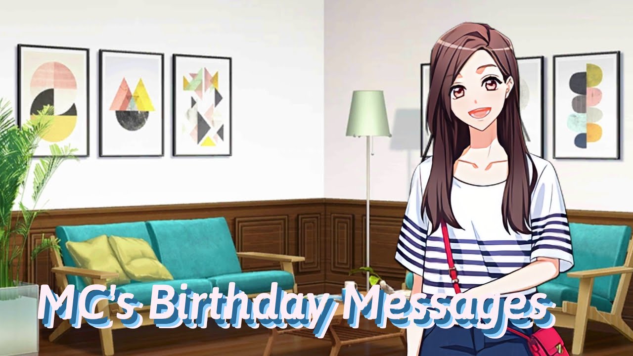 A3! MC Birthday messages - English