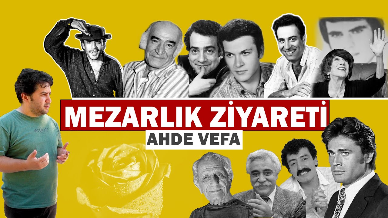 Zincirlikuyu Mezarlığı - Kemal Sunal | Cüneyt Arkın | Kartal Tibet | Müslüm Gürses Mezarı