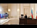 İlham Əliyev və Rusiya Prezidenti Vladimir Putin videokonfrans formatında görüşüblər.