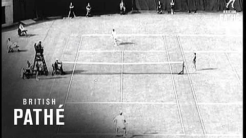Hoad's First Professional Match (1957)