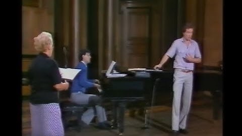 Elisabeth Schwarzkopf.MASTERCLASS.Part 4 EDINBURGH.TV.1980 Mahler.Schubert.Verdi.