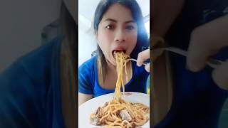 Sardines pasta #asmr #mukbang #shorts 파스타 정어리