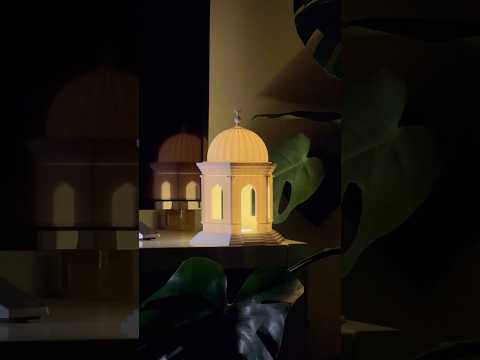 Mystic Ramadan Light LED Version 3dprinted Download Link In The Description