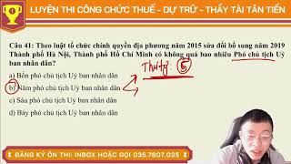 ✔️Ôn thi công chức thuế, kho bạc ✔️ Trắc nghiệm Kiến thức chung (Phần 4) screenshot 5