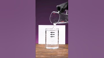 The Refraction Experiment👨‍🔬 : Arrow changesDirection➡️✨⬅️   #shorts, #diy, #science