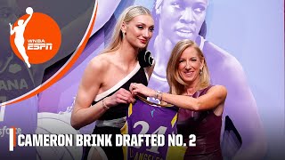 CAMERON BRINK DRAFTED NO. 2 OVERALL BY THE LOS ANGELES SPARKS  | WNBA Draft