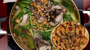 Bữa cơm ngon hết sẩy chỉ với Canh Chua Cá Lóc Kho Tiêu