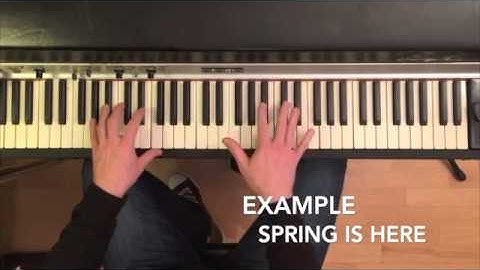 Bill Evans Reharmonization Pt. 1