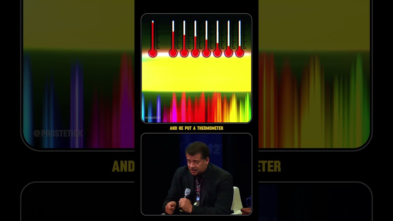 Accidental Discovery of Infrared Light: 🤯 // Neil deGrasse Tyson Explains #shorts #science