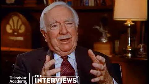 Walter Cronkite on John F. Kennedy's assassination - TelevisionAcademy.com/Interviews