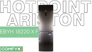 Hotpoint-Ariston EBYH 18220 X F - холодильник в стиле хай-тек - Видеодемонстрация от Comfy(, 2014-09-27T10:08:24.000Z)