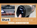 Shark Anti Hair Wrap Corded Stick Vacuum Review & Demonstration