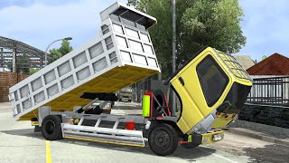 UPDATEE!!! CANTER DUMP HEREX SMS || SMS MOD BUDESIGN || PENGAMAN HEREX STYLE