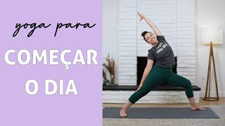 Yoga para começar o dia ( yoga matinal ) | 10 Min - Pri Leite