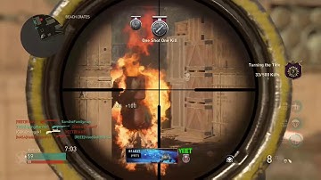 NASTY SNIPER KILL FEED! (COD WW2)