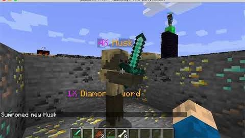 Killing a Merged mob with picked up item.