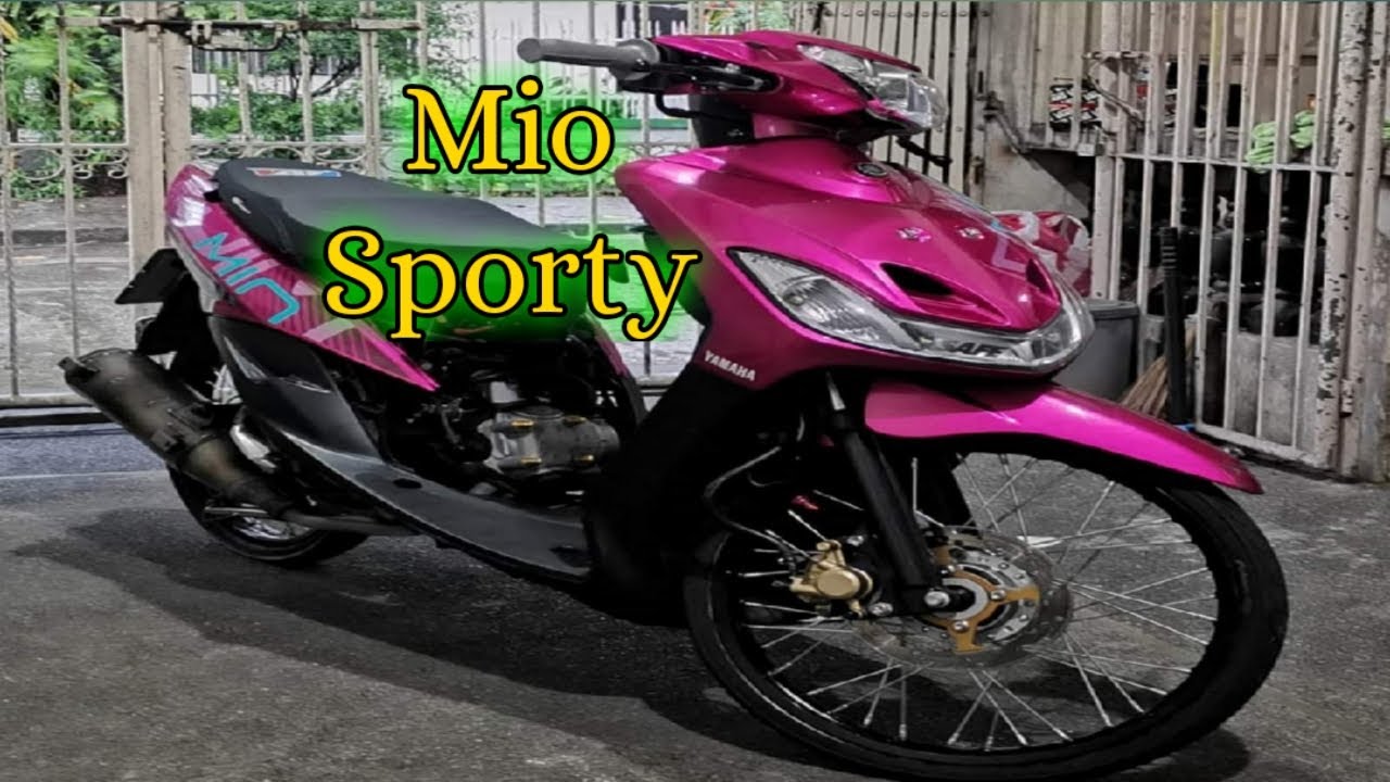 The All New YAMAHA Mio Sporty Thai Set Up | Pandz MotoVlog - YouTube