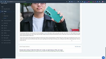 Review Admin quản lý tin tức  Website phụ kiện Làm Thuê Đồ Án CNTT | Code Thuê 123code.net