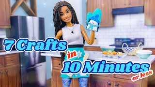 DIY - How to Make: 7 Crafts You Can Do In 10 Minutes or Less | For Beginners