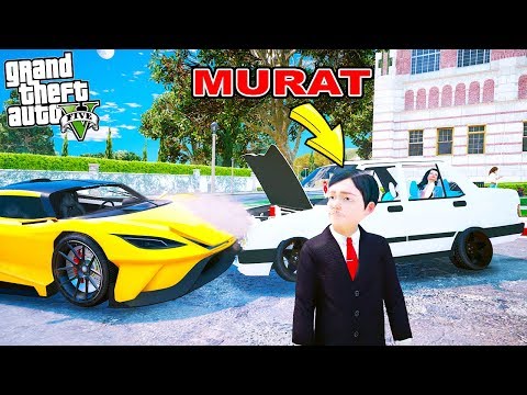 MURAT ŞAHİNİYLE YANLARKEN MÜDÜRÜN ARABASINA ÇARPIYOR(OKULDAN ATILDI!) - GTA 5