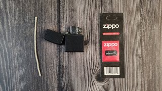 Замена и правильная укладка фитиля в Zippo 🔥