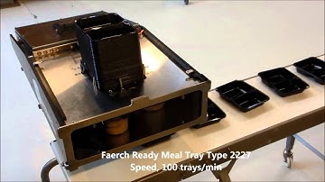 Intray Smart Stand   Ready Meal Trays type Faerch 2227 ESK Grupp