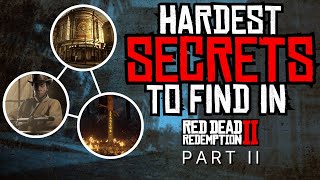 The HARDEST Secrets to find in Red Dead Redemption 2 | RDR2