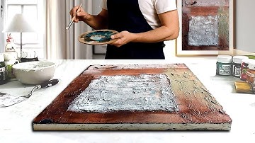 Mastering Textured ABSTRACT: ACRYLIC Techniques Unveiled 