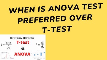 When is ANOVA test preferred over t-test | Data Science Interview Questions | Machine Learning