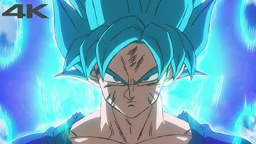 4K Goku SSJ Blue Transformation - Dragon Ball Super: Broly | 5.1 Audio