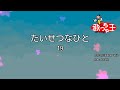 【カラオケ】たいせつなひと / 19