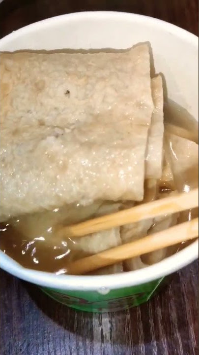 YUMMY KOREAN FISH CAKE SOUP MUKBANG #shorts #satisfying #mukbang
