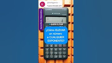 ¿Cómo ELEVAR un número a CUALQUIER EXPONENTE con la CALCULADORA CIENTÍFICA? 🤔