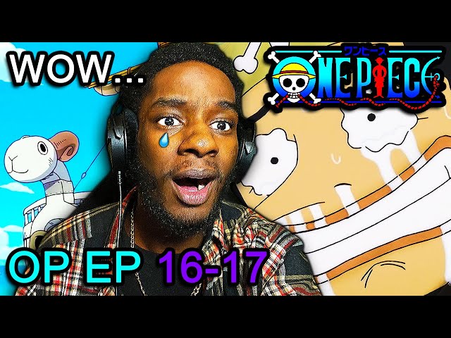 USOPP'S BACKSTORY?!? THE END OF AN AMAZING ARC!!! | One Piece EP 16-17 REACTION!! | class=