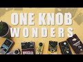 Amazing One Knob Guitar Pedals