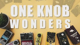 Amazing One Knob Guitar Pedals