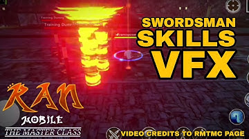 Ran Mobile: The Master Class - NEW Swordsman INT Skills VFX (Work In Progress)