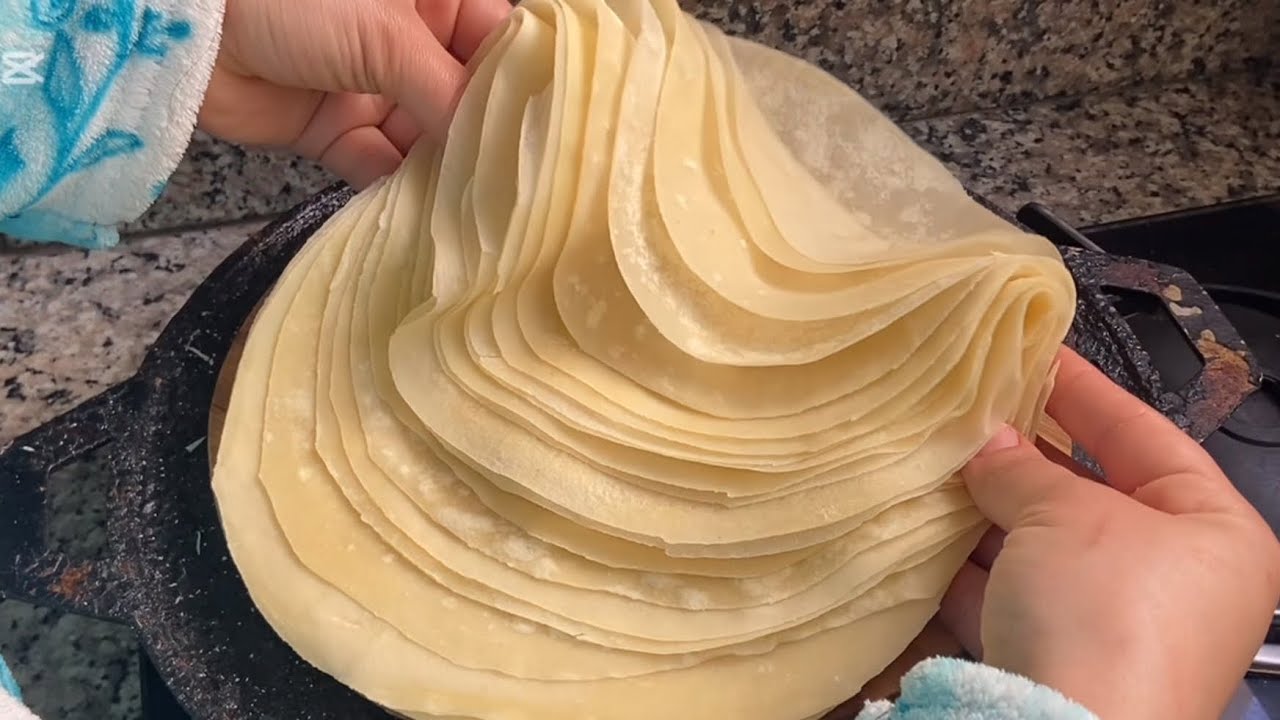 قنبلة رمضان نساي الطريقة القديمة ديال ورقة البسطيلة سجلي عندك هاد الوصفة وخبيها لرمضان وداعا لشراء