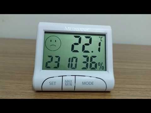 Medisana HG100 60079 Dijital Termometre Nem Göstergesi